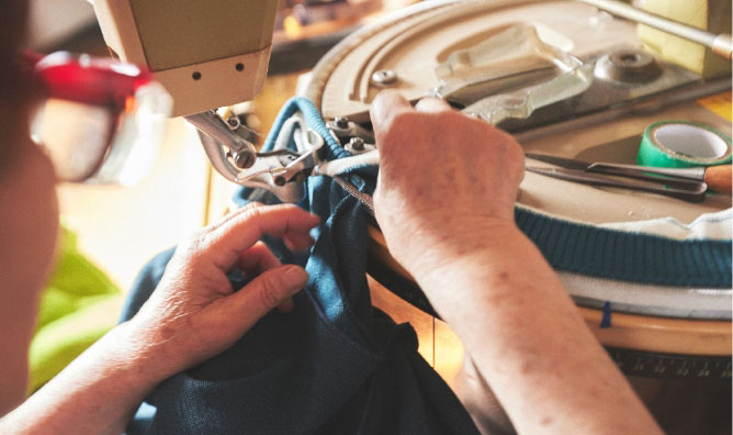 縫製・リンキング